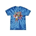 thumbnail image 1 of Wild Bobby Betty Boop Winking Girl Power Femenist Betty Boop Tie-Dye T-Shirt, Spider Royal, Medium, 1 of 4