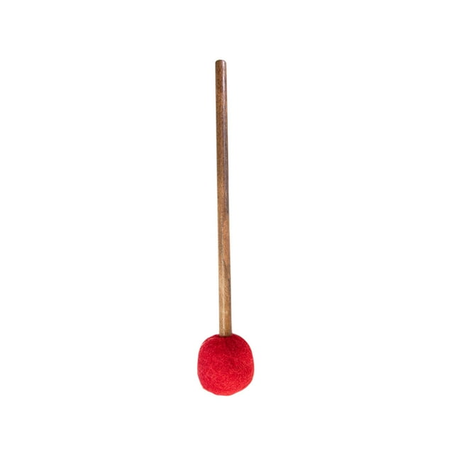 Maoww Sound Bowl Mallet Replacement Handmade Instrument Accessory Music Bowl Stick 26cmx4cm Red thin