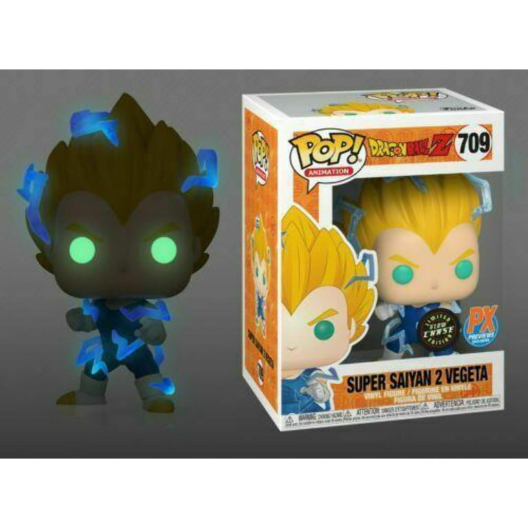 Pop Animation DBZ: 3.75 inch Super Saiyan 2 Vegeta Vinyl Figure