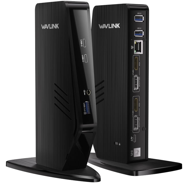 Estación de acoplamiento USB-C WAVLINK WL-UG69PD5 Pro Dual 5K 130W
