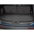 thumbnail image 1 of Fits 2020-2024 Ford Explorer Weathertech Cargo Area Liner 401305 Direct Fit; Raised Edges; Black; Thermoplastic Elastomer TPE Injection Molded Material; Non-Skid, 1 of 2