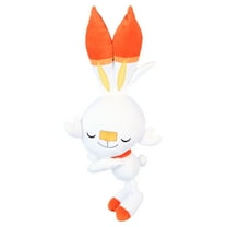 Pokemon Scorbunny Sleeping Plush - 18-Inch Premium Plush in Sleeping Pose