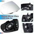 thumbnail image 6 of Left Rear View Side Mirror White Lens Heating for Audi Q5 Q7 SQ5 SQ7 2017-2022, 6 of 7