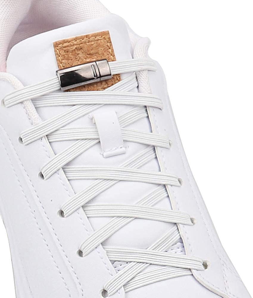 One Size Fits All Kids & Adult With Magnetic Shoe Laces Lock Aiboxin Upgraded Version No Tie Elastic Shoelaces One Size Fits All Kids & Adult With Magnetic Shoe Laces Lock Aiboxin Upgraded Version No Tie Elastic Shoelaces