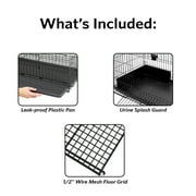 MidWest Homes for Pets Wabbitat Folding Rabbit Cage
