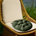 thumbnail image 4 of Summer Savings Clearance! Boovnll Chair Cushions, 16" Soft Comfortable Thicken Non-Slip Velvet Round Outdoor Cushions, Chair Cushion for Outdoor, Indoor, Garden, Patio, Sofa, Couch - Seat Cushion, 4 of 6