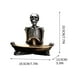thumbnail image 3 of Halloween Candy Halloween Skull Bowl Candy Box Halloween Resin Skeleton Candy Dishes Snack Tray Tabletop Storage Box For Indoor Decoration, 3 of 6