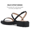 thumbnail image 3 of Journee Collection Womens Nylah Slim Platform Sling Back Sandals, 3 of 6