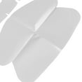 thumbnail image 3 of 5 parches de colágeno para el cuello para levantar reafirmante, 5 hojas de mascarilla facial de hidrogel divididas en dos secciones, 3 of 8