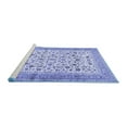 thumbnail image 2 of Ahgly Company Machine Washable Indoor Rectangle Persian Blue Traditional Area Rugs, 8' x 12', 2 of 4