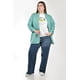 thumbnail image 1 of Blazer manga 3/4 Roman Fashion /Tallas Extras, 12255 (Menta) verde claro 36, 1 of 6