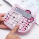 thumbnail image 1 of Kawaii Sanrioed Hello Kitty-calculadora de diamantes de cristal para niñas, juguete de ordenador Solar, dibujos animados, 2022, 1 of 4