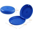 thumbnail image 2 of ZIZNBA (2 Pack) Retainer Cases,Solid Orthodontic Retainer Cases (Blue), 2 of 5