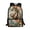 Sloth & Floral, variant on KUIFORTI Backpack Kids School Bags Casual Lightweight Daypack with Adjustable Straps Zippered Rucksack Elementary School Students Book Organizer, Burning Basketball