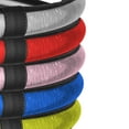 thumbnail image 7 of Galaxy13 Metallic Striped Steering Wheel Cover Fits 14.5" - 15.5", 7 of 7