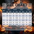 thumbnail image 3 of Domuza Halloween Henley Shirts Men Horror Novelty Print Casual Long Sleeve Button Down Basic T-Shirt Moisture Wicking Regular Fit Pullover 2XL, 3 of 4
