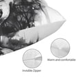 thumbnail image 3 of Fotbe Majestic Wolf Landscape Funda de Almohada Decorativa Estilo Occidental, Lujo en Algodón, Fundas para Almohadas King, Cojín Estampado para Decoración del Hogar-14"x20", 3 of 6