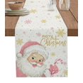 thumbnail image 1 of Christmas Tree Pine Needles Candy Bow Table Runner Wedding Decor Table Cover Christmas Decoration Holiday Party Tablecloth, 1 of 4