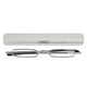 thumbnail image 2 of Gafas de Lectura Delgadas, Cómodas para USAR Lentes Ultra Transparentes Lentes de Lectura de Lápiz de Acero inoxidable para ancianos, 2 of 7