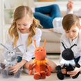 thumbnail image 5 of 3 Pcs Ant Plush Cute Ant Stuffed Animal with Scarf Soft Insect Toy 12 Inch Bug Plush Doll Gifts  Ants Decorations, 5 of 6