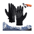thumbnail image 4 of Mens Winter Gloves -30°F Windproof Waterproof Touch Screen Gloves for Travel Outdoor Work (Black,XL), 4 of 4