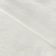 thumbnail image 3 of BNM Cotton Blend Floral Scroll Bedspread Set, Full, Off White, 3 of 6