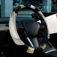 thumbnail image 6 of Swan Printed 14.5 Inch PVC Leather Steering Wheel Cover - Car Wheel Cover Auto Accessories, 6 of 6