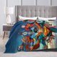 thumbnail image 5 of Manta de franela de Superman, suave y acogedora manta de felpa para todas las estaciones para niños y niñas, manta ligera y cálida para sofá cama o viaje de 40 x 30 pulgadas, 5 of 8