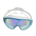 thumbnail image 1 of Selling Adult Large Frame Goggles Electroplated Fog Wide View Unisex Swimming Glasses, 1 of 8