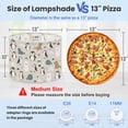 thumbnail image 2 of Lampshades 2 Pack seamless for baby girl s boy s room Polar animals 13"x13"x10" Light Shade for Table Lamps Floor Lamps Drum Lamp Shades Lampshade Replacement Easy Assembly, 2 of 8
