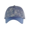 thumbnail image 2 of NYFASHION101 Distressed Look Cotton Blend Precurved Baseball Cap Hat - Ice Blue, 2 of 4