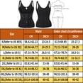 thumbnail image 2 of Women Neoprene Wasit Trainer Corset Body Shaper Underbust Cinchers Sweat Tank Top with Adjustable Straps, 2 of 6