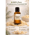 thumbnail image 6 of Frankincense Carterii Essential Oil – 1 fl oz (30 ml) – 100% Pure & Natural – Amber Glass Bottle w/ Euro Dropper – Aromatherapy, Diffuser, Massage, DIY Skincare – GreenHealth, 6 of 8