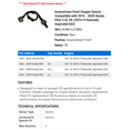 thumbnail image 2 of Downstream Front Oxygen Sensor - Compatible with 2016 - 2020 Honda Pilot 3.5L V6 J35Y6 FI Naturally Aspirated GAS 2017 2018 2019, 2 of 2