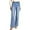 Beau Blue, variant on Women's Wide Leg Jeans High Waisted Stretchy Straight Leg Jeans Loose Trendy Denim Pants with Pocket