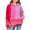 Hot Pink, variant on Mercatoo Kids' Hoodies Youth Girls Color Blocking Hooded Sweatshirt with Pocket Pullover Long Sleeve Tops Sweater