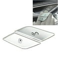 thumbnail image 1 of 2pcs Car Door Lock Switch Button Sticker For Mercedes C W205 E Class W213 For GLC X253 LHD Silver Button Sticker Car Accessories, 1 of 12