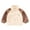 Brown, variant on KYAIGUO Toddler Kids Fleece Outwear for Boys Girls,Baby Fall Winter Long Sleeve Jacket Zip Solid Color Little Boys Girls Thick Warm Jacket Outerwear ClothesL,Size 1-10 Years
