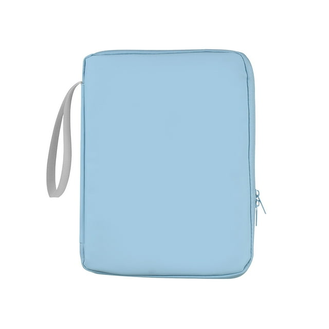 Blue Multifunctional Tablet Sleeve Carrying Case With Lanyard And Multiple Pockets For Storage And Protection Of 9 To 10.9 Inch Devices