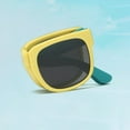thumbnail image 2 of ZACPNCV Baby Sunglasses Skin Feel Frame Polarized UV Protection Kids Glasses for Toddler Boys Girls 4-8 Years, 2 of 5