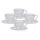 thumbnail image 5 of Juego de 4 tazas de té en miniatura para casa de muñecas, vajilla pequeña, muebles para casa de muñecas a escala 1/6 Claro, 5 of 9