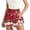 L41-Red, variant on xfsWaSs Christmas Women's Tennis Skirt High Waisted Skirted Yoga Shorts for Women Cute Printed Side Pocket Shorts Activewear Golf Skorts