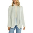 thumbnail image 2 of Max & Mia Women's Open Front Lightweight Drape Cardigan with Pockets (US, Alpha, Large, Regular, Regular, Light Olive), 2 of 3