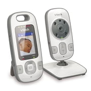 VTech VM312 Expandable Video Baby Monitor with Full-Color and Automatic Night Vision, White
