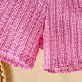 thumbnail image 6 of XZNPDUCQ Toddler Girl Clothes, 2Pcs Baby Girl Summer Outfits Sleeveless Bow Knot Tank Shirts Tops + Shorts Clothing Sets 1-5T Playwear Beach Outfits 3-4 Years,Pink, 6 of 9