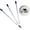 3pcs back, variant on Underglaze Pencils for Pottery, 3-Piece Black Ceramic Glaze Decorating Pencils with Non-Toxic Core