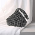 thumbnail image 5 of Sac à Main en Strass pour Femmes Sac de Soirée Pailleté Triangle pour Bal de Promo des Années 1920 Mariage, 5 of 5