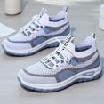 thumbnail image 5 of CHENge Sneakers for Women Black Relaxed Fit Lightweight Wide Width Low Top Womens Dress Shoes Athletic Mesh Sneakers for Jogging Gym Workout, 5 of 7