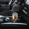 thumbnail image 7 of GOSMITH  Skinny Tumblers - Stainless Steel Slim Insulated Drink Holder with Lid and Straw Beverage Tumbler  16-Ounce, Christmas - Jesus Is The Reason, 7 of 7