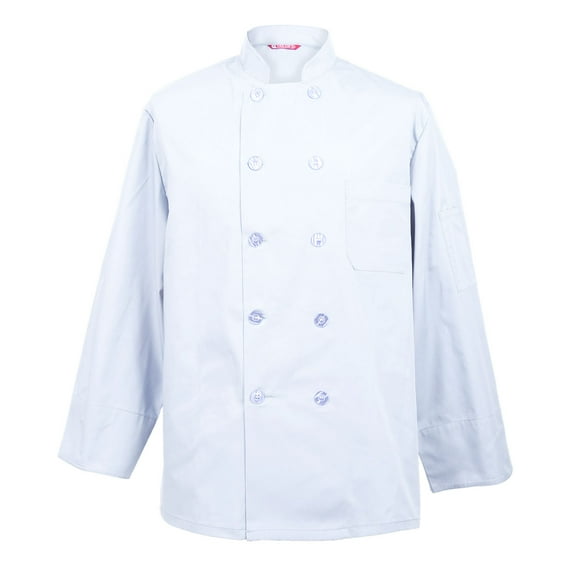 Men's Chef Coat Chef Shirt Cook Coat Barista Baker Uniform Restaurant Clothes Barista Shirt